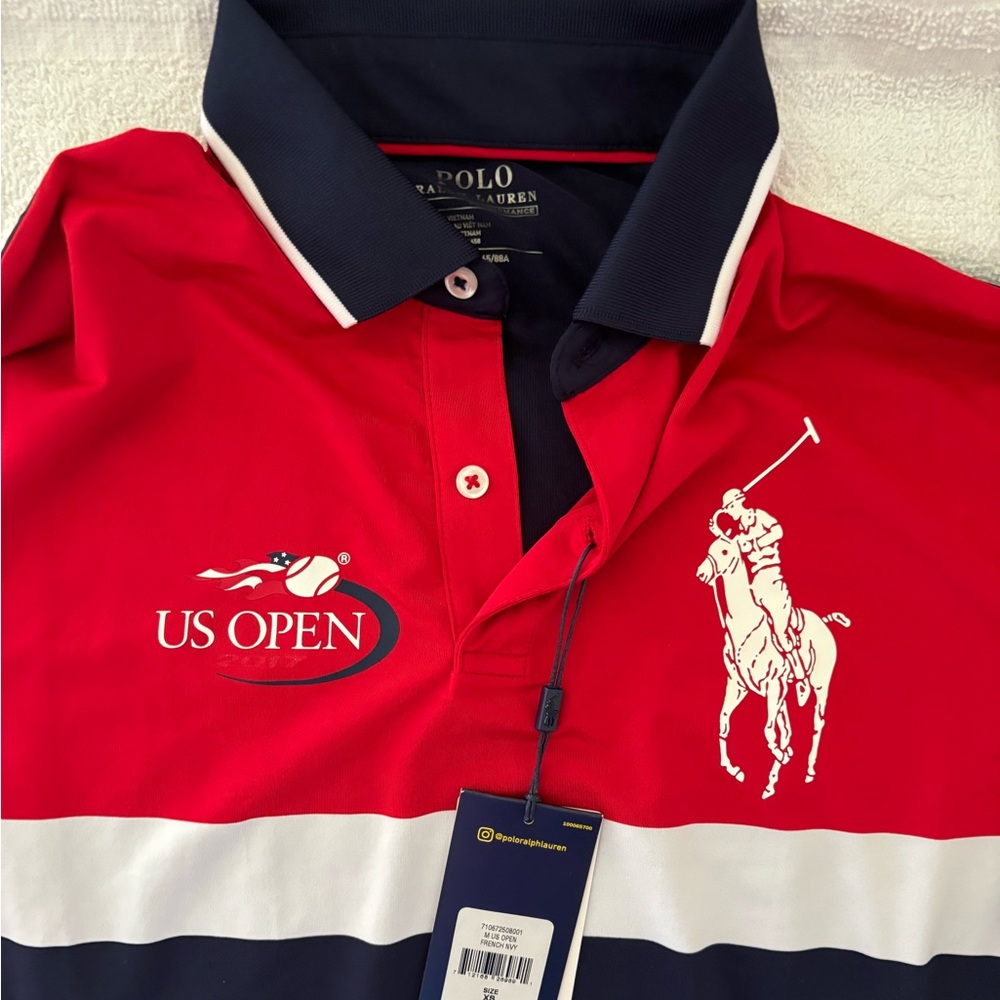 NWT, Vintage 2017 US Open Polo
